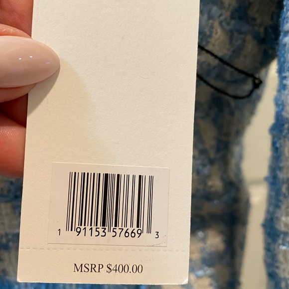 NWT JASON WU Classic Tweed Blazer and Skort Short Set - Picture 8 of 9